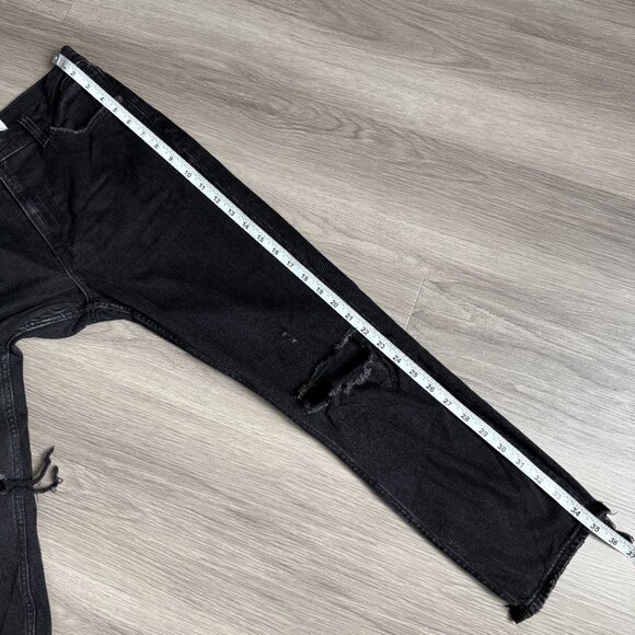 Abercrombie & Fitch The Mom High Rise Ripped Jeans Size 25 - Picture 9 of 9